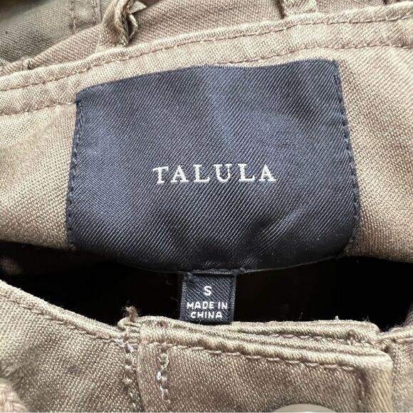 Aritzia Talula Wessex Canvas Jacket Green Utility Boxy Army Style Jacket Small - Picture 7 of 10